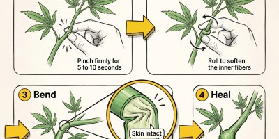 marijuana training LST HST